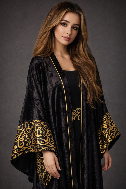 Misk Velvet Kaftan