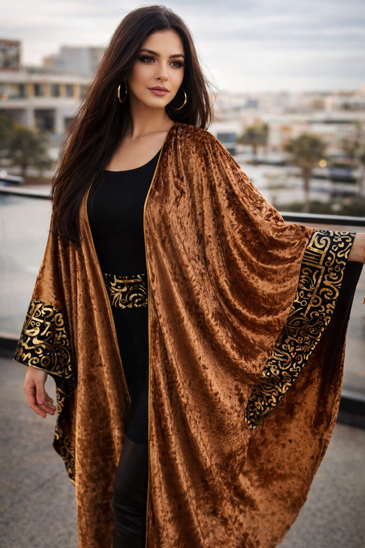Misk Velvet Kaftan